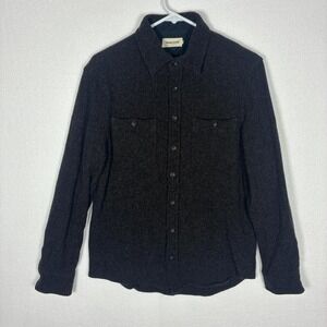 Taylor Stitch Dark Gray Casual Button Down Shirt